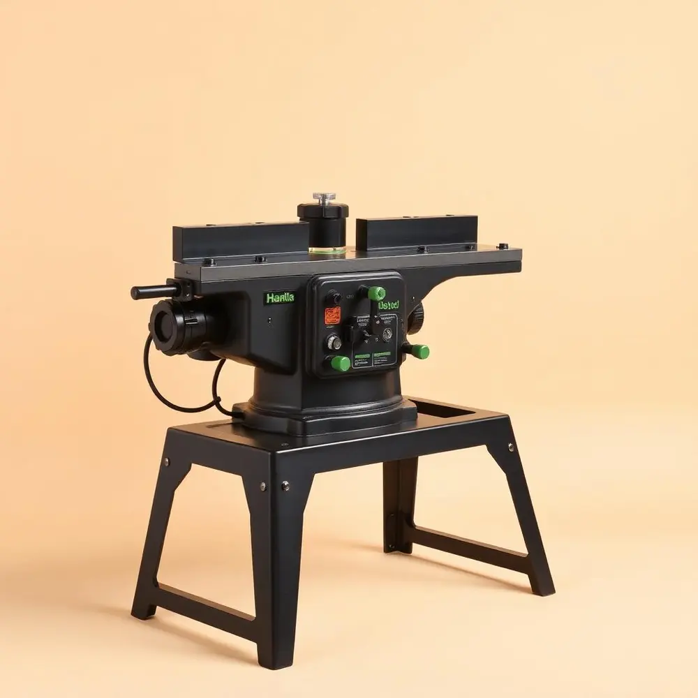 Grainwright JT-8H 8" Helical Cutterhead Jointer on a plain background